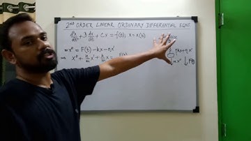 ODE: 2.1: Introduction to Second Order Ordinary Differential Equations