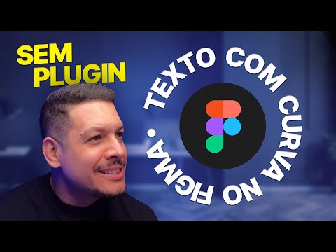 Como CURVAR TEXTO no FIGMA sem PLUGIN e em 1 minuto