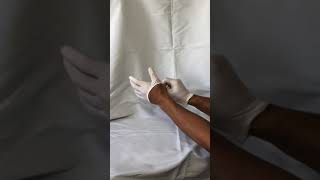 ニトリル手袋ホワイト