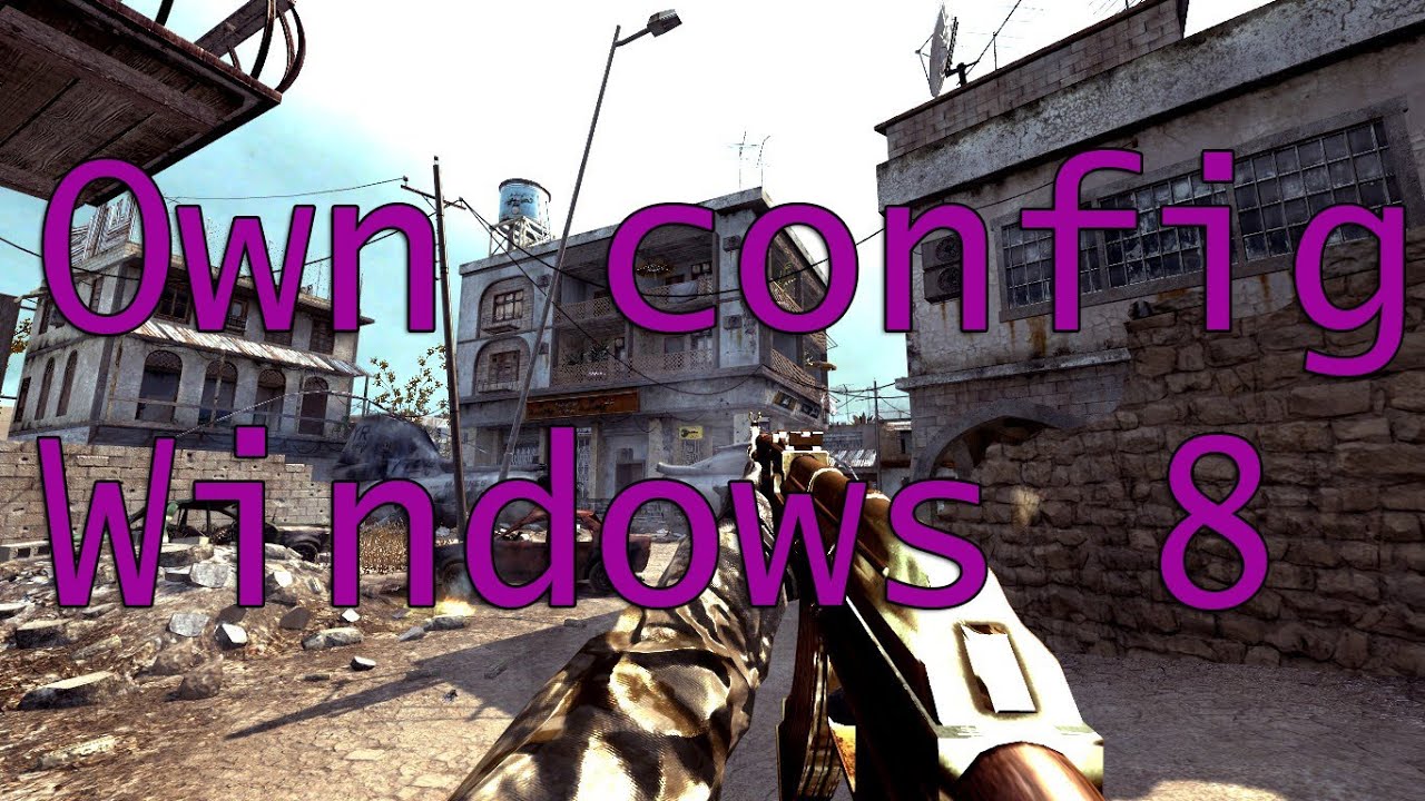 COD4| How to insert your config file - Win8/8.1, 10 - YouTube