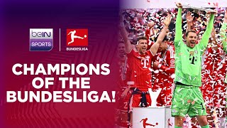 Trophy lift scenes as Bayern are crowned Bundesliga champions! | Bundesliga 25/26 Moments