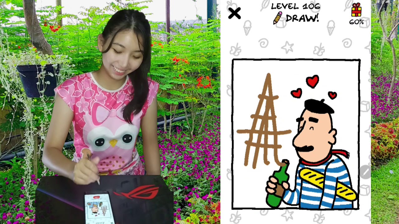 Jawaban Just Draw Level 106 107 Youtube