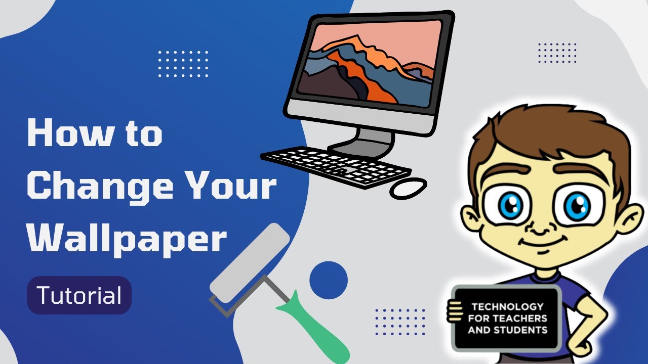 Tutorial Wallpaper Computer How to Change Your Computer Wallpaper - YouTube