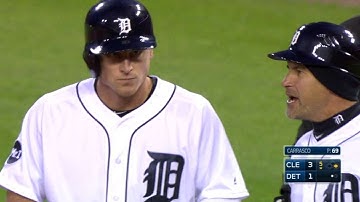 CLE@DET: Adduci plates Collins with single up middle