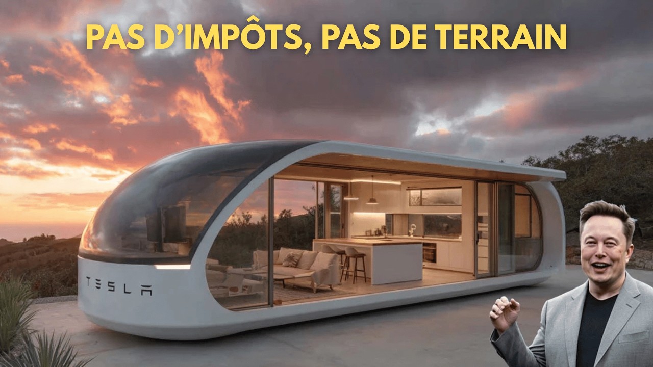 Илон Маск представляет мини-дом Tesla за 7759 евро: настоящая революция!