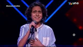 Alex Chandalier Audiciones A Ciegas La Voz Kids 2021Completa