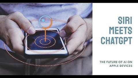 Siri Meets ChatGPT: The Future of AI on Apple Devices #applesiri #chatgpt #openai