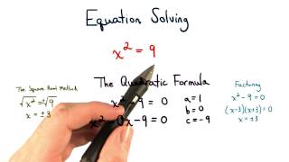 Equation Solving - Visualizing Algebra
