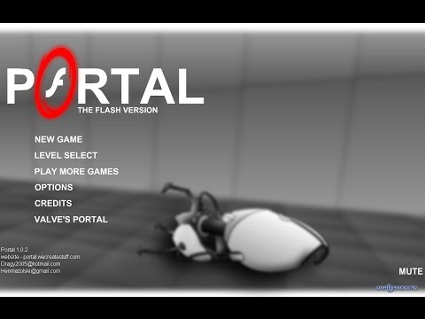 прохождение Portal - The Flash Version часть 1