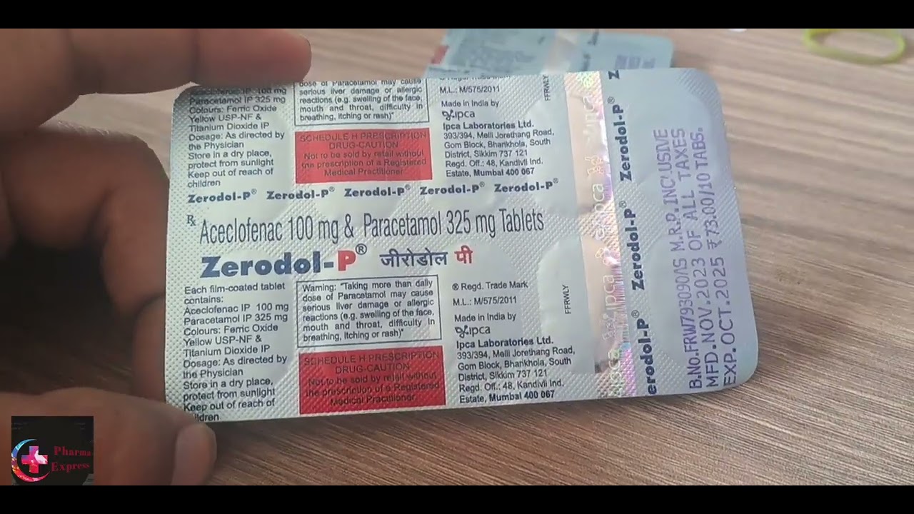 Zerodol-P Tablet Uses Explained In Hindi