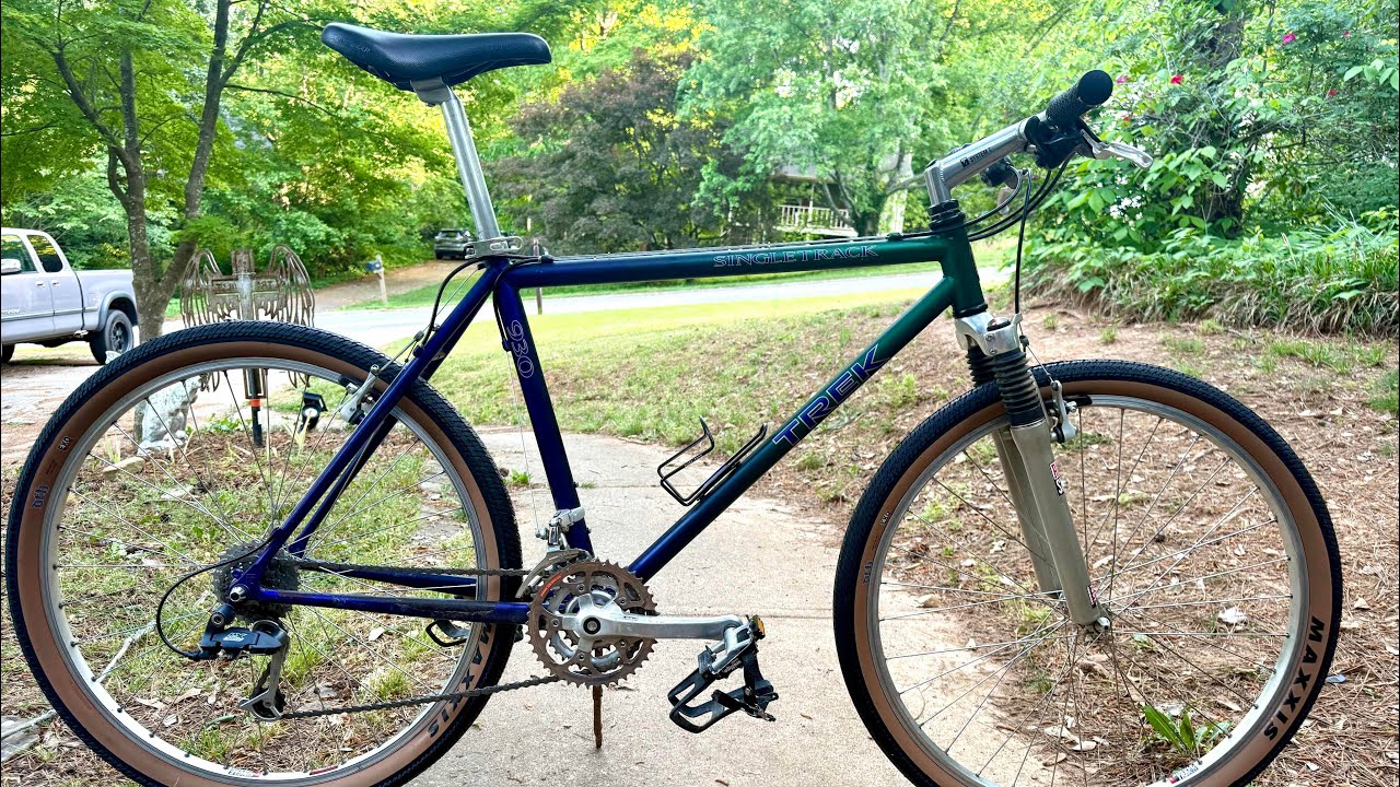 1995 Trek 930 Singletrack - YouTube