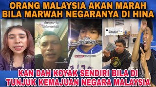 AWALNYA NGATAIN MALAYSIA MISKIN LEMAH SETELAH DI TUNJUKIN KEMAJUAN MALAYSIA DI KATAIN SOMBONGN