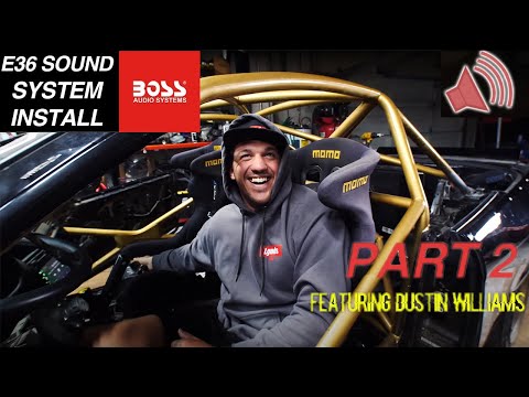 E36 Sound System Install with Dustin Williams (Part 2)