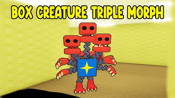 UPDATE - How To Find BOX  CREATURE  TRIPLE MORPH in Find The Backrooms Morphs