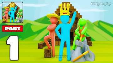 Village Helper Gameplay Walkthrough Part 1 - Tutorial Rebuild The Ghost Village (Android,iOS)