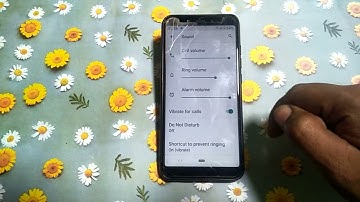 how to turn off vibrate for calls mi A1