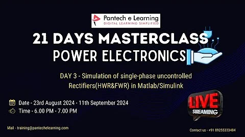 DAY 03 - Simulation of single phase uncontrolled   Rectifiers(HWR&FWR) in Matlab/Simulink