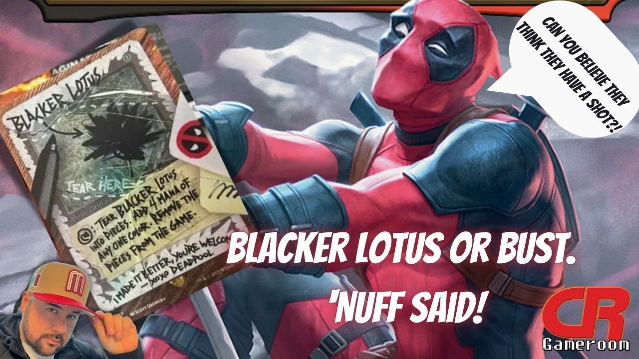 Blacker Lotus?!! Deadpool Secret Lair is HERE!! - Magic the 