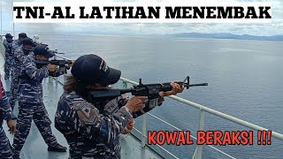 PRAJURIT TNI-AL LATIHAN MENEMBAK #pelaut #kri #popeye #kowal #menembak #senjataapi