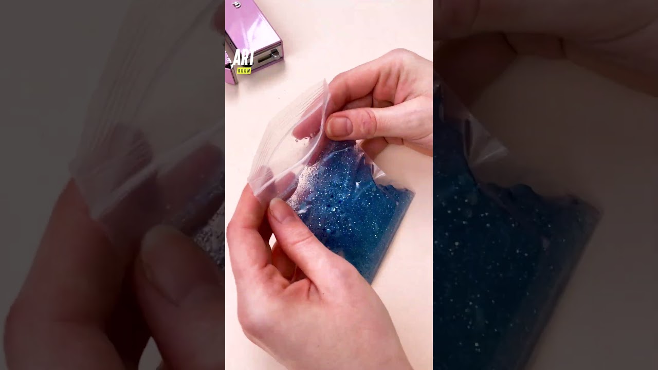 How to make sensory glitter card ✂️✨😍 