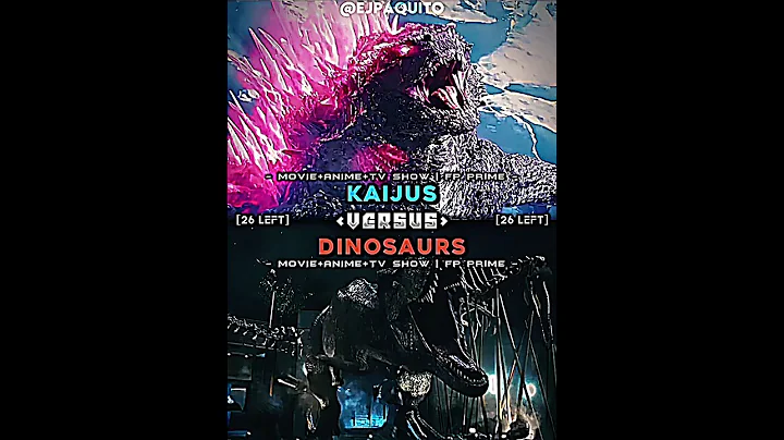 Kaijus vs dinosaurs part 1| special 7k #short #jurassicworld #monsterverse #dinosaurking