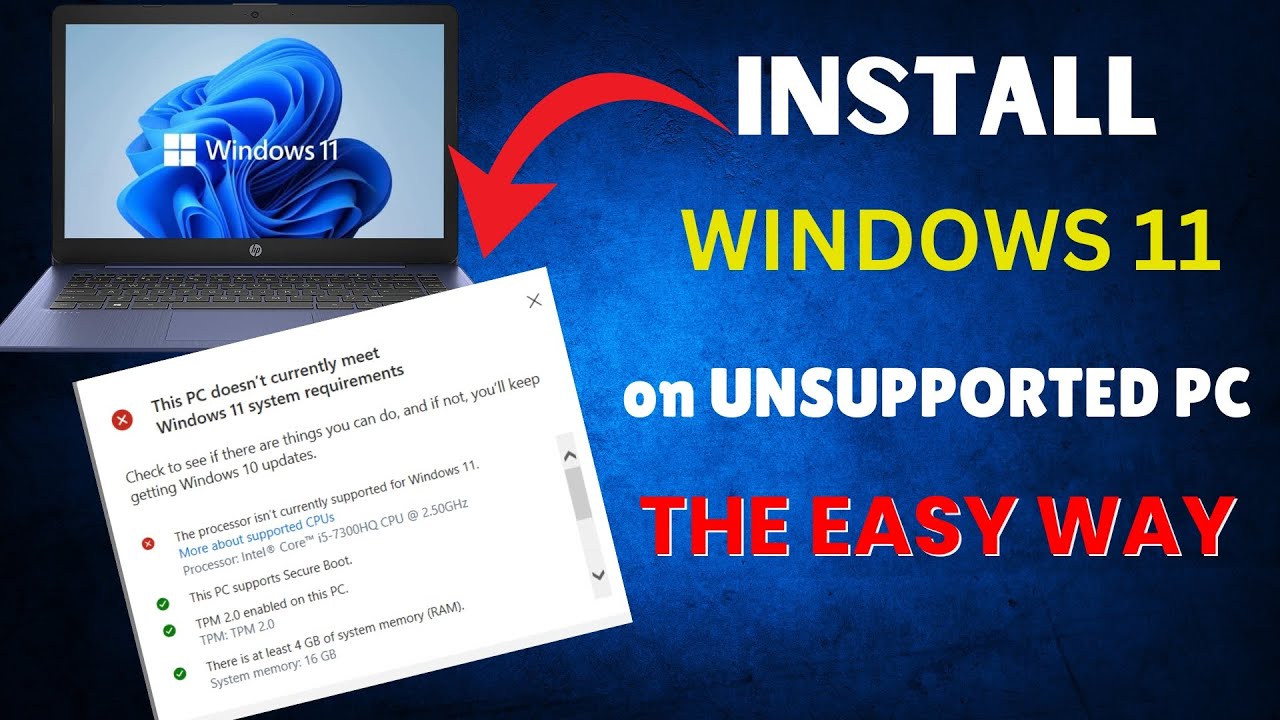 Install Windows 11 25H2 on an Unsupported PC Using Rufus (The Safe Way ...