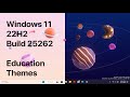 Windows 11 22h2 education themes