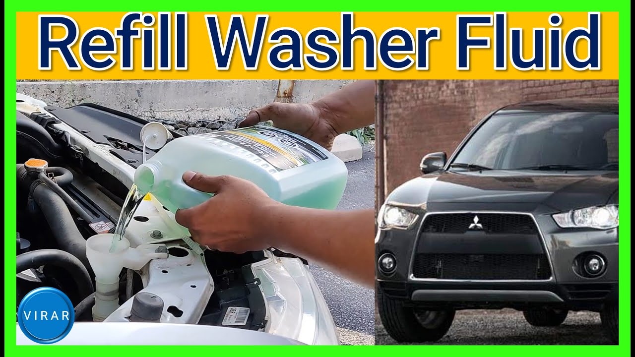 Revive Your Windshield: Washer Fluid Refill Hacks