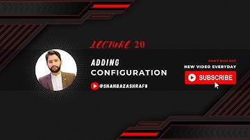 20. Adding Configuration | Node.JS | Learn with Shahbaz Ashraf #nodejs #javascripttutorial