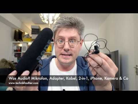 Update Was Audio? Mikrofon, Adapter, Kabel, 2- in-1, iPhone, Kamera \u0026 Co