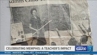 Here's how one student is honoring Memphis teacher's legacy years later