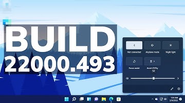 New Windows 11 Update 22000.493 - Improved File Explorer, New Settings, Taskbar Changes and Fixes