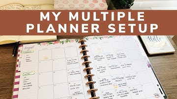 My Multiple Planner Setup