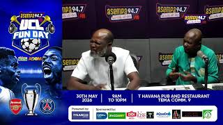 THE ULTIMATE SPORTS SHOW ON ASEMPA 94.7 FM |15-05-26|