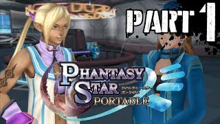 1) Phantasy Star Portable - Playthrough Gameplay