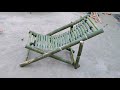 Amazing bamboo craft how to make bamboo easy chair indian artist