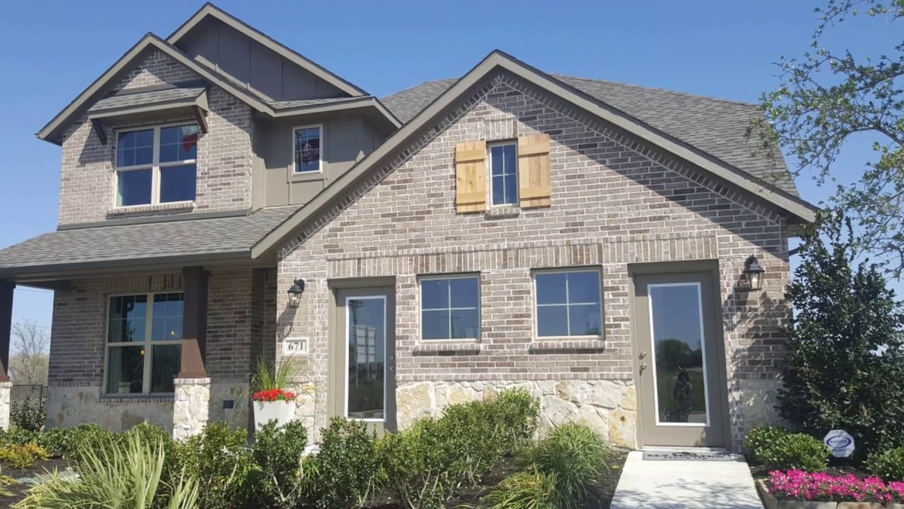 Prosper Real Estate HOME TOUR Preserve at Doe Creek M/I HOMES YouTube