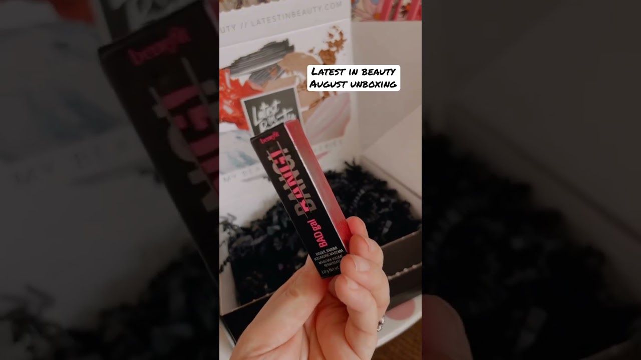 Latest in beauty august 2022 unboxing! ❤️ all this for less than £15! Link in description