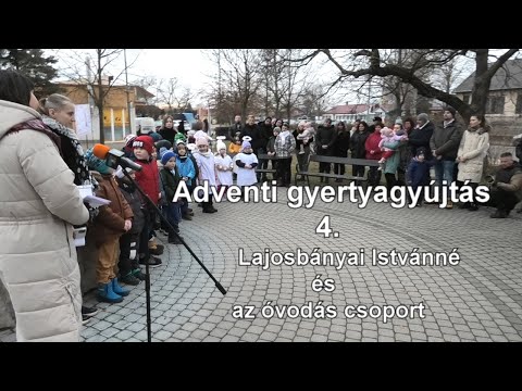 4. Adventi gyertyagyújtás Hernádon 2023