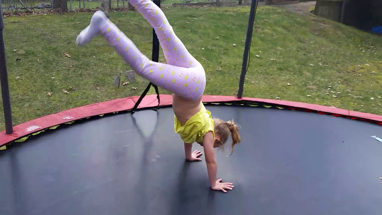 Easy Tricks to do on a Trampoline YouTube