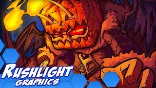 Minecraft SpeedArt - RushFright Invader