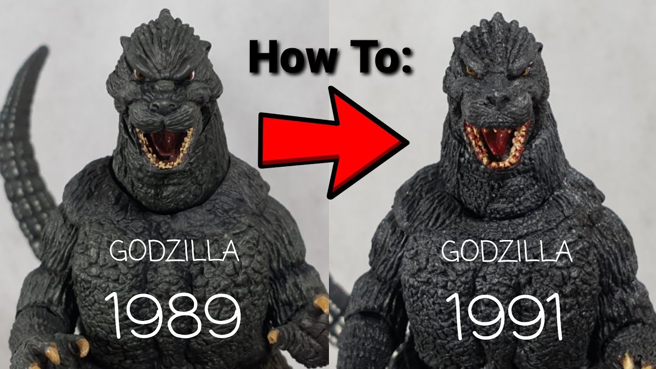 How to Make a NECA Godzilla 1991 - YouTube