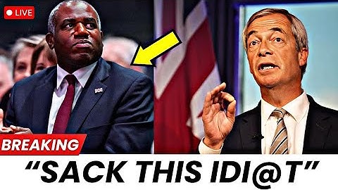 1 MIN AGO: Nigel Farage HUMILIATES David Lammy Over ‘Hitler’ Remark — Resignation Incoming!