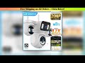 LS VISION 20MP 4 Screens Security WiFi Camera Outdoor 10K 4Lens 12X Zoom PTZ  Auto Tracking CCTV
