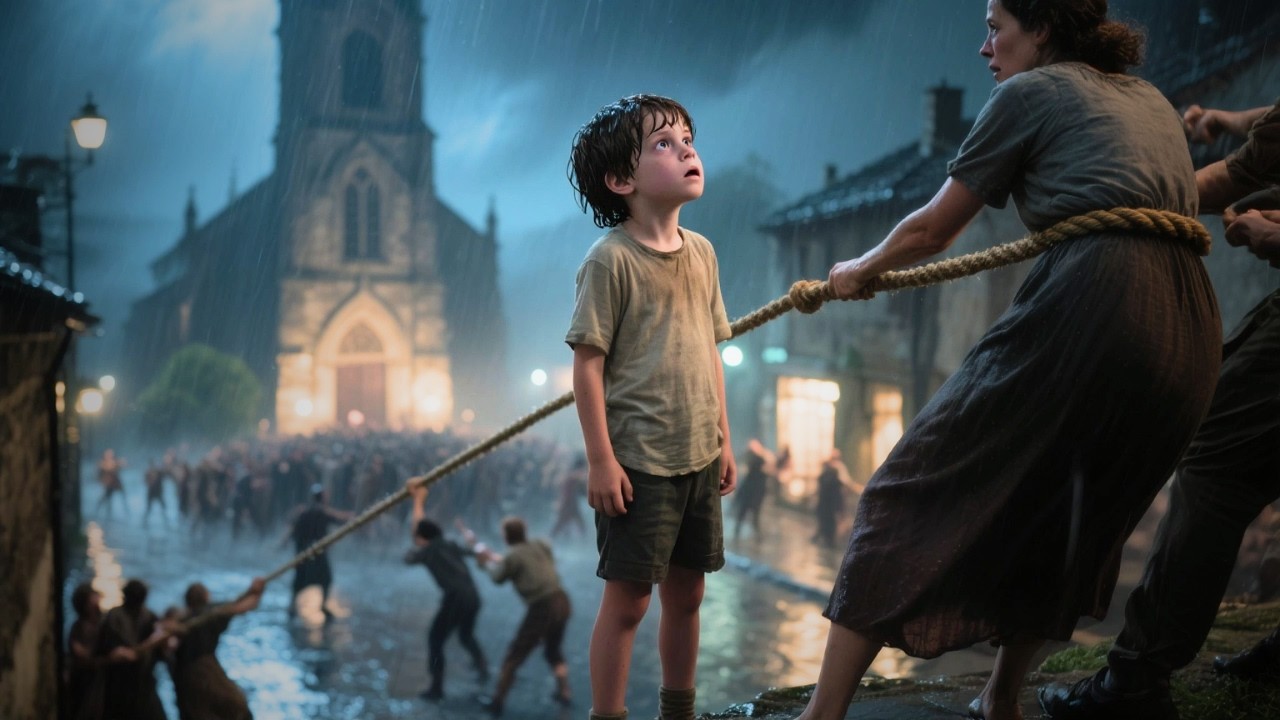 O mar engoliu a vila inteira, os moradores fugiram com a igreja nas costas e fundaram outra cidade