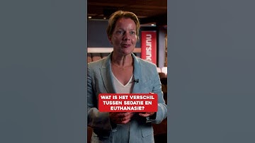 Het verschil tussen palliatieve sedatie en euthanasie uitgelegd