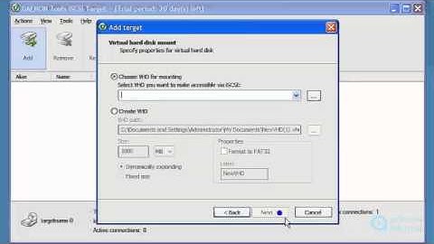 DAEMON Tools iSCSI Target video demo