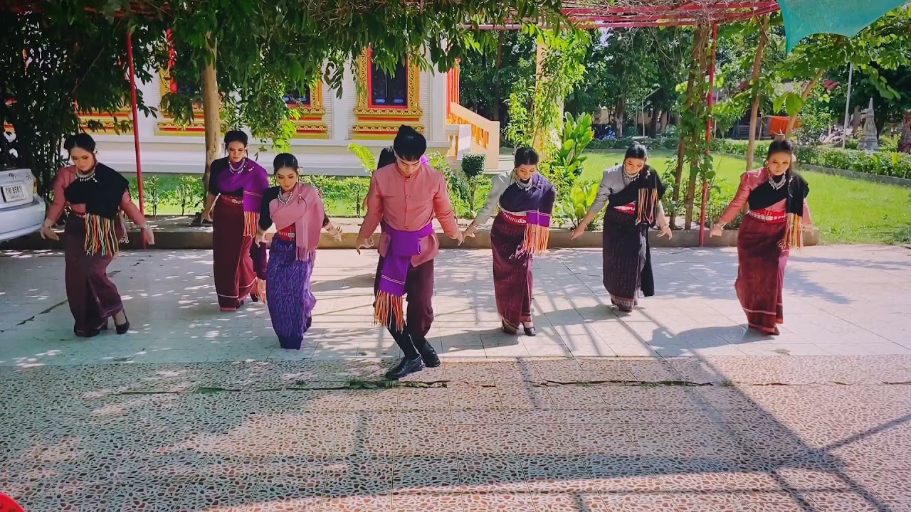 ฟ้อนอาลัยดวงวิญญาณแห่งความดี [ฟ้อนส่งสการ] #gbenzบ้านด่าน