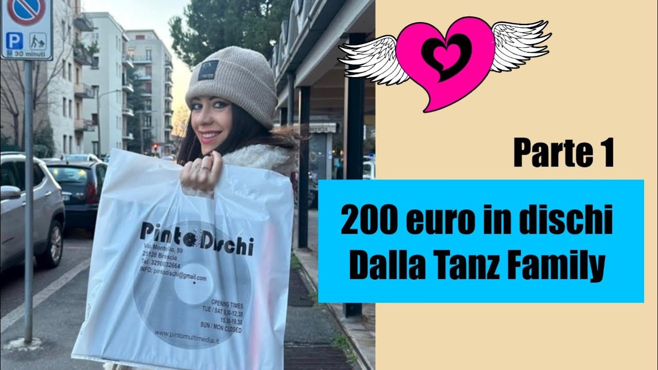 200 Euro in dischi dalla mia Family! cosa ho preso? | ELENA TANZ