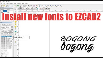 How to install Fonts into Ezcad2  Engraving software |  Name Necklace Pendant with laser machine